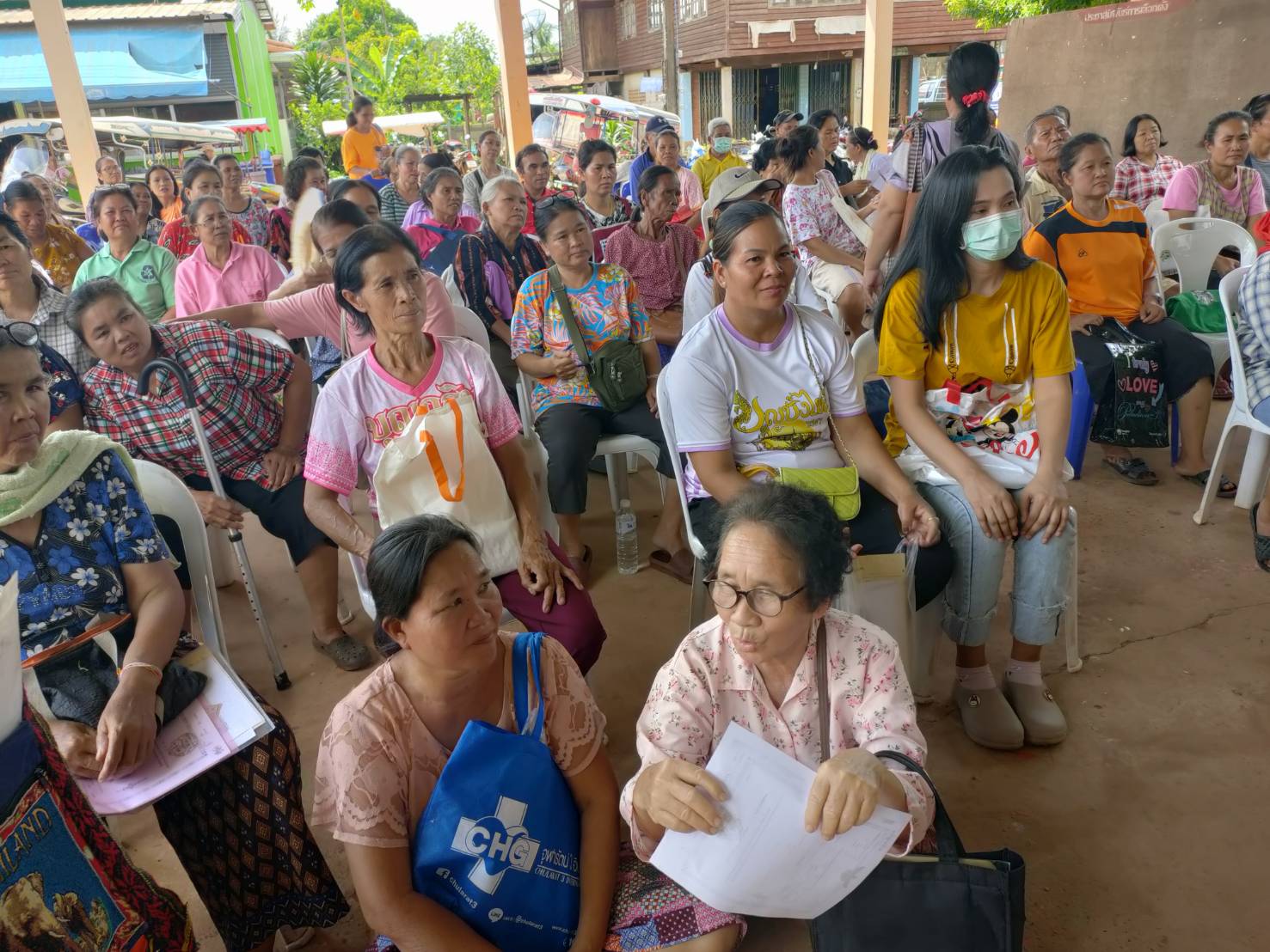 title - สำนักงานการปฏิรูปที่ดินจังหวัดบึงกาฬ ออกหน่วยรับคำร้องออกโฉนดเพื่อการเกษตร ให้แก่เกษตรกร